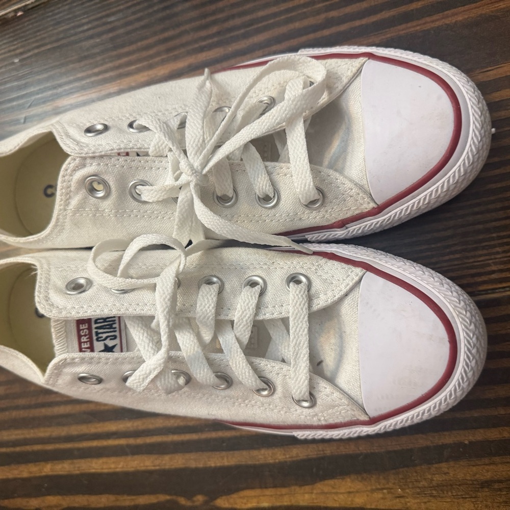 Women’s White Converse Sneakers